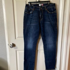 CAbi jeans high straight size 10 denim